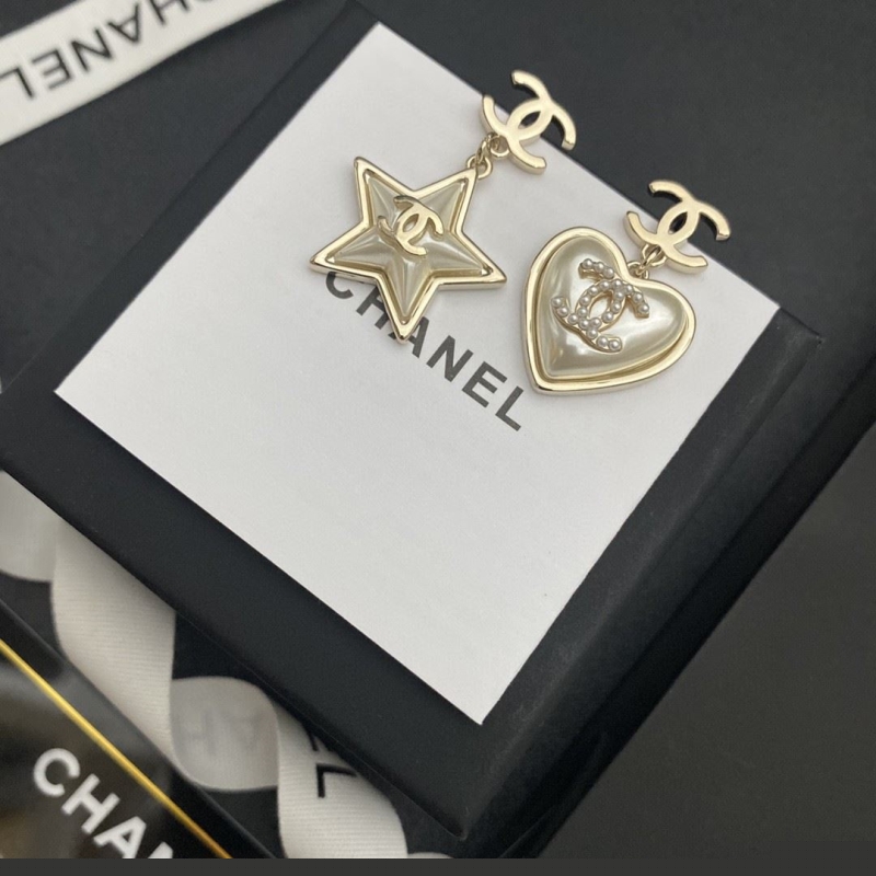 Ch*el earrings